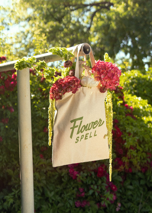 Flower Spell Tote Bag
