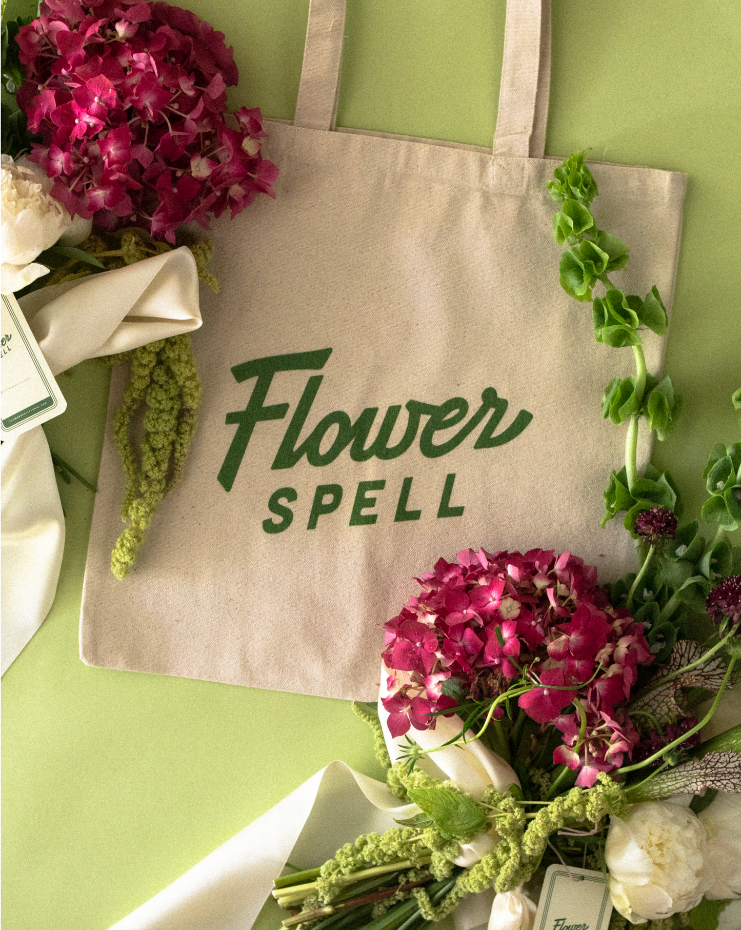 Flower Spell Tote Bag